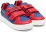 Moschino Kids Sneakers met colourblocking Rood - Thumbnail 1