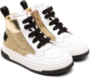Moschino Kids High-top sneakers Goud