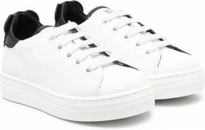 Moschino Kids Low-top sneakers Wit