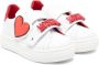 Moschino Kids Leren sneakers Wit - Thumbnail 1