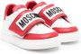 Moschino Kids Sneakers met logoprint Wit - Thumbnail 1