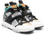 Moschino Kids Sneakers met glitters Zwart - Thumbnail 1
