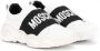 Moschino Kids Sneakers met logo Wit - Thumbnail 1