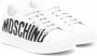 Moschino Kids Sneakers met logoprint Wit - Thumbnail 1