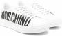 Moschino Kids Sneakers met logoprint Wit - Thumbnail 1