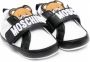 Moschino Kids Sneakers met logoprint Wit - Thumbnail 1