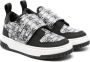 Moschino Kids Sneakers met logoprint Zwart - Thumbnail 1