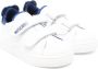 Moschino Kids Sneakers met teddybeerpatch Wit - Thumbnail 1