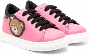 Moschino Kids Teddy Bear sneakers Roze