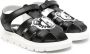 Moschino Kids Sandalen met teddybeer-applicatie Zwart - Thumbnail 1