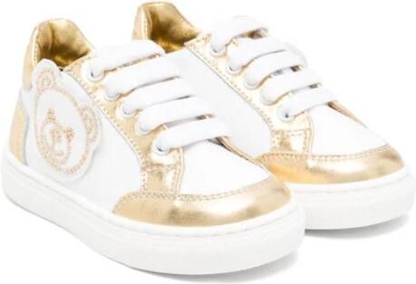 Moschino Kids Teddy Bear sneakers Wit
