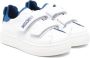 Moschino Kids Teddy Bear leren sneakers Wit - Thumbnail 1