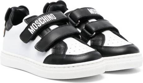 Moschino Kids Teddy Bear low-top sneakers Zwart