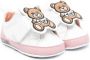 Moschino Kids Sneakers met teddybeerprint Wit - Thumbnail 1