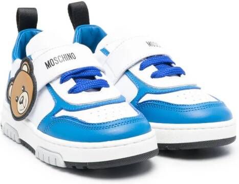 Moschino Kids Teddy Bear sneakers Blauw