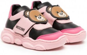 Moschino Kids Toy Bear low-top sneakers Zwart