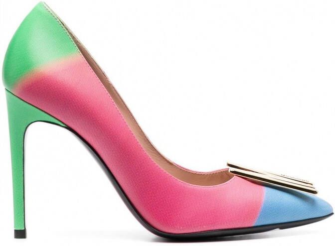 Moschino Leren pumps Roze