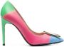 Moschino Leren pumps Roze - Thumbnail 1