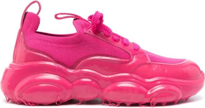 Moschino Leren sneakers Roze