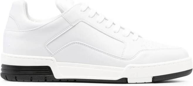 Moschino Leren sneakers Wit