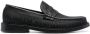 Moschino Loafers met logo jacquard Zwart - Thumbnail 1