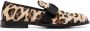 Moschino Loafers met luipaardprint Bruin - Thumbnail 1
