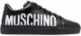 Moschino Sneakers met logoprint Zwart - Thumbnail 1