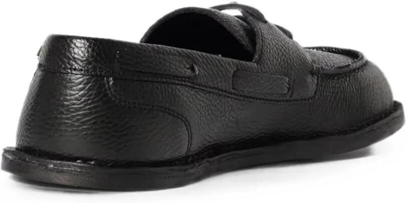 Moschino Adrian logo-plaque loafers Zwart - Foto 4