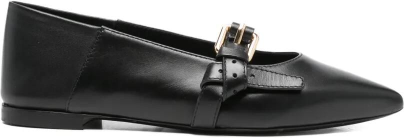 Moschino Ballerina's met gespbandje Zwart