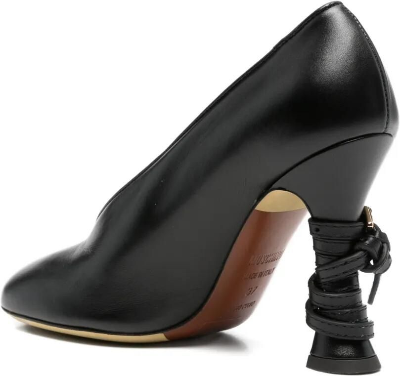 Moschino Bewerkte pumps Zwart - Foto 3