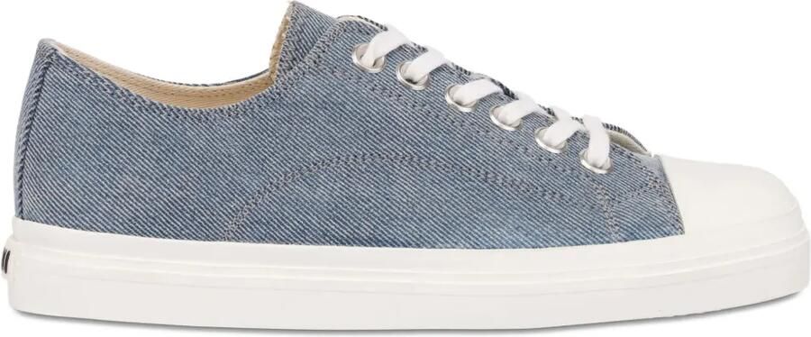 Moschino Denim sneakers Blauw