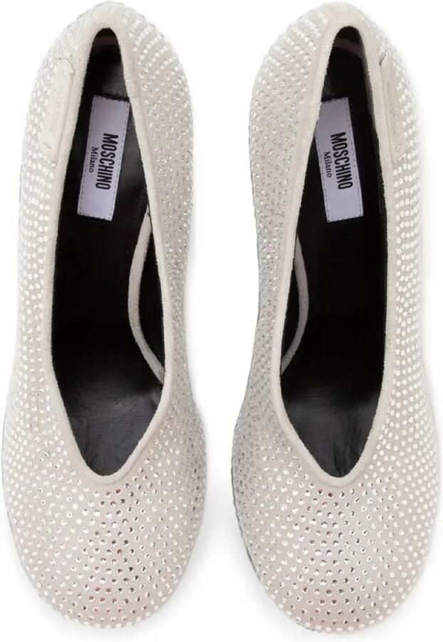 Moschino Duck Pump Cenerentola pumps Grijs - Foto 3