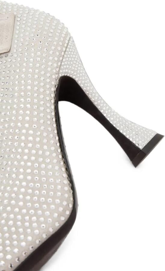 Moschino Duck Pump Cenerentola pumps Grijs - Foto 4