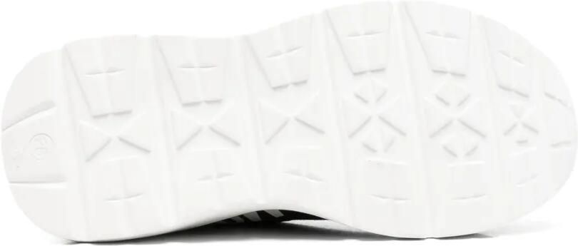 Moschino Kids Slip-on sneakers met logoprint Zwart - Foto 3
