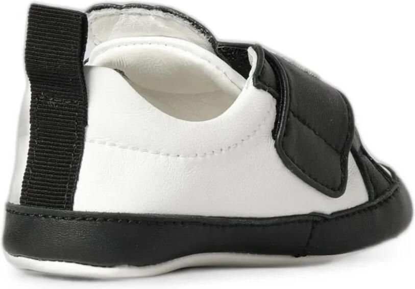 Moschino Kids Sneakers met klittenband en patch Wit - Foto 3