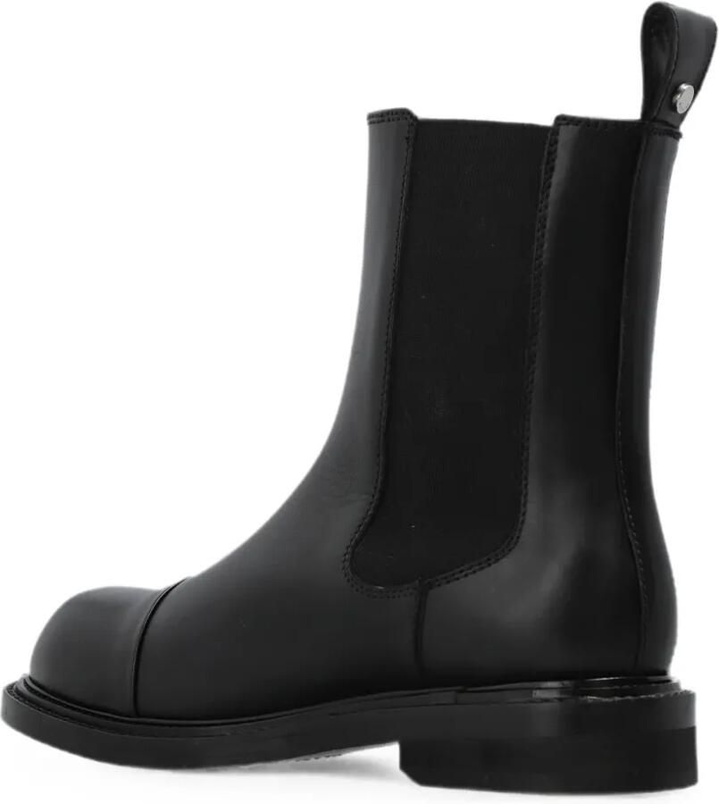 Moschino Leren Chelsea laarzen Zwart - Foto 2