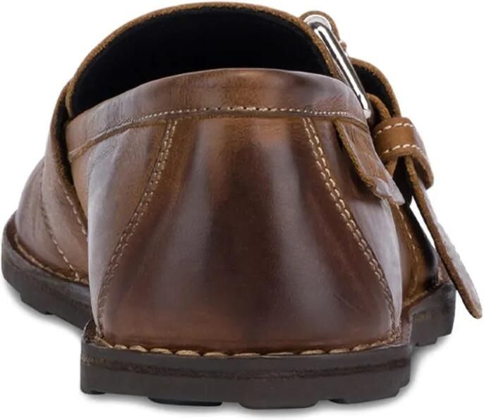 Moschino Leren loafers met gesp Bruin - Foto 2