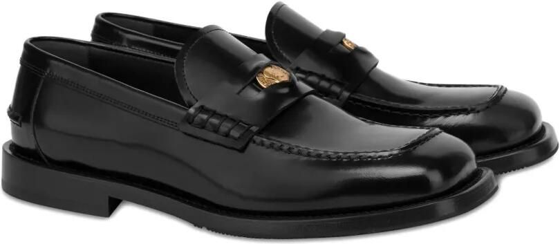 Moschino Leren penny loafers Zwart - Foto 3