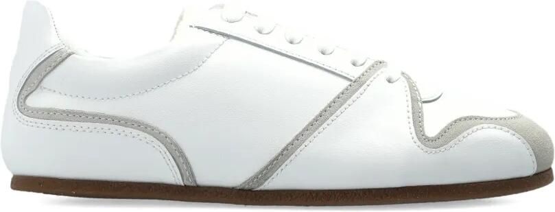 Moschino Leren sneakers Wit