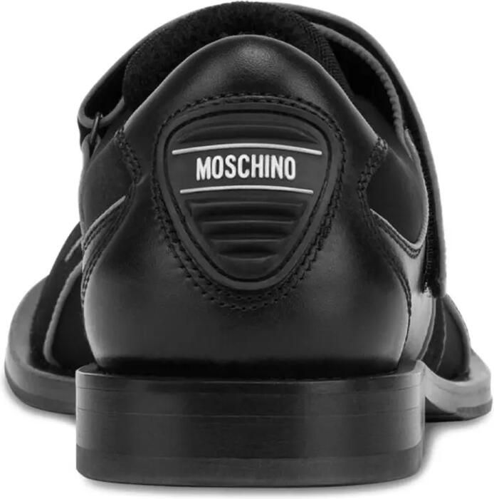 Moschino Loafers met bandje Zwart - Foto 2