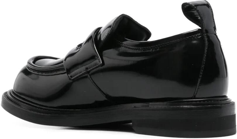 Moschino Loafers van lakleer Zwart - Foto 3