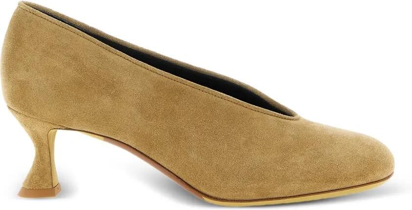 Moschino Pumps met ronde neus Beige