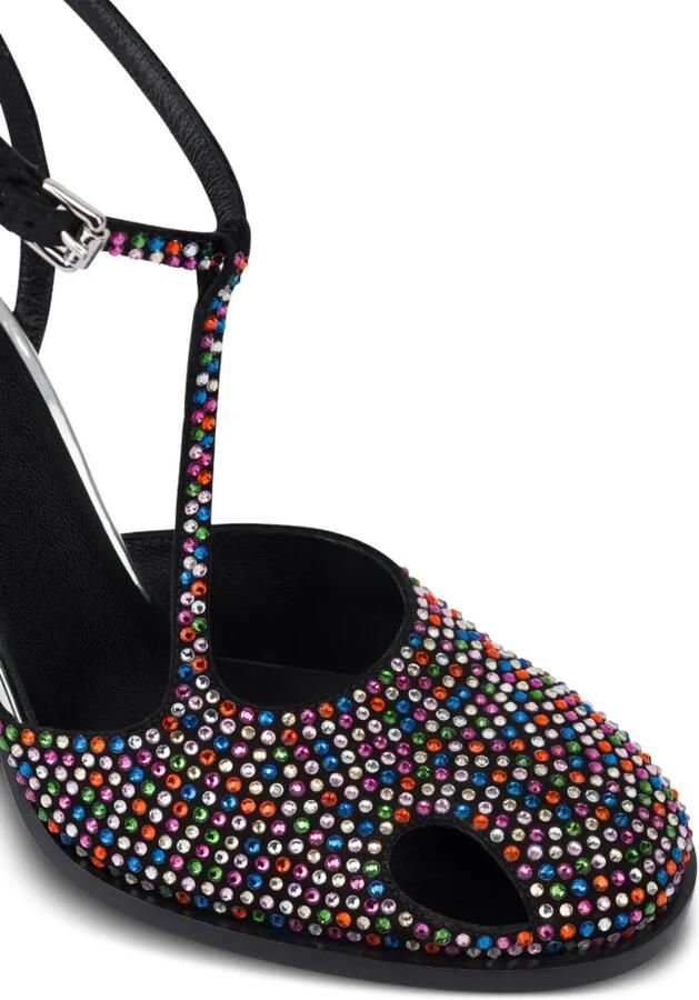 Moschino Pumps verfraaid met kristallen Zwart - Foto 2