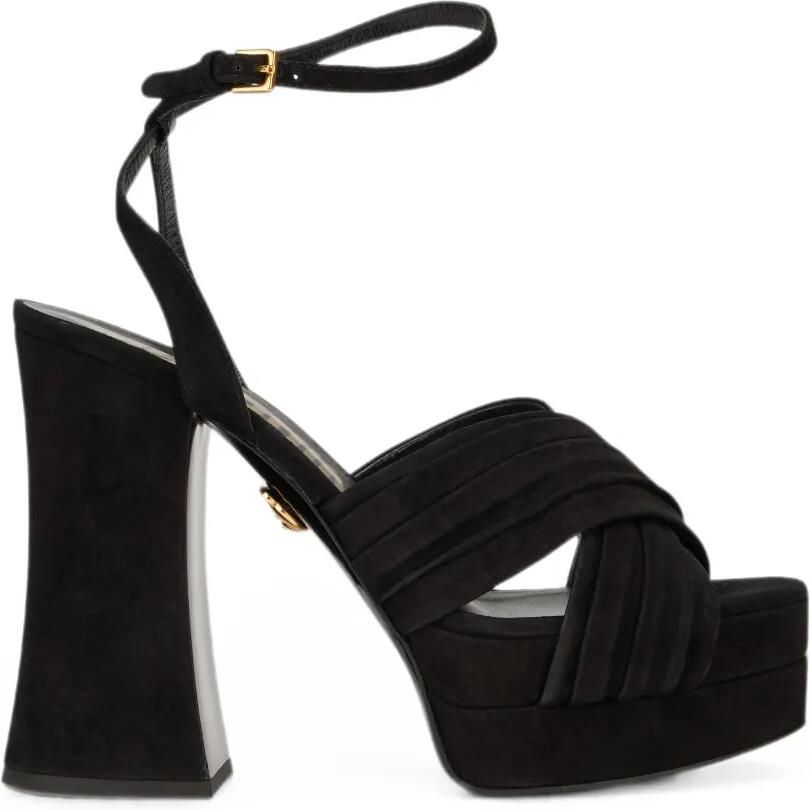 Moschino Sandalen met gesp Zwart