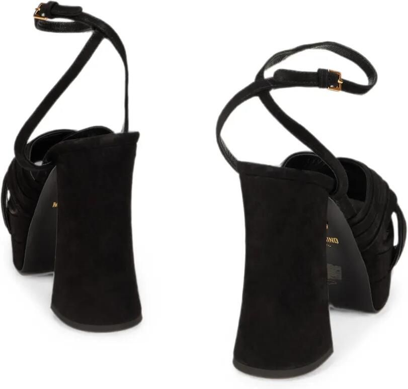 Moschino Sandalen met gesp Zwart - Foto 2