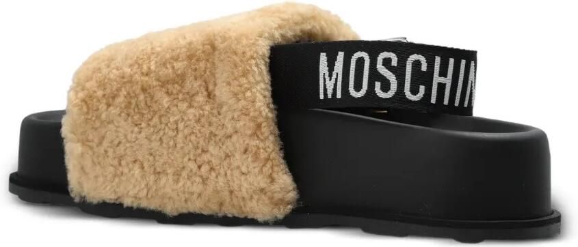 Moschino Sandalen met plateauzool Beige - Foto 3