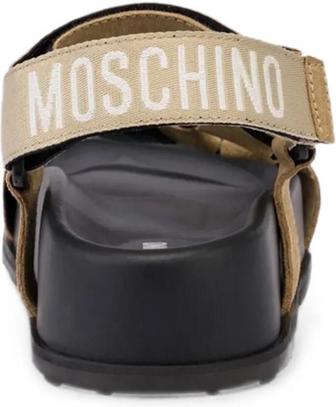 Moschino Sandalen met plateauzool Beige - Foto 3