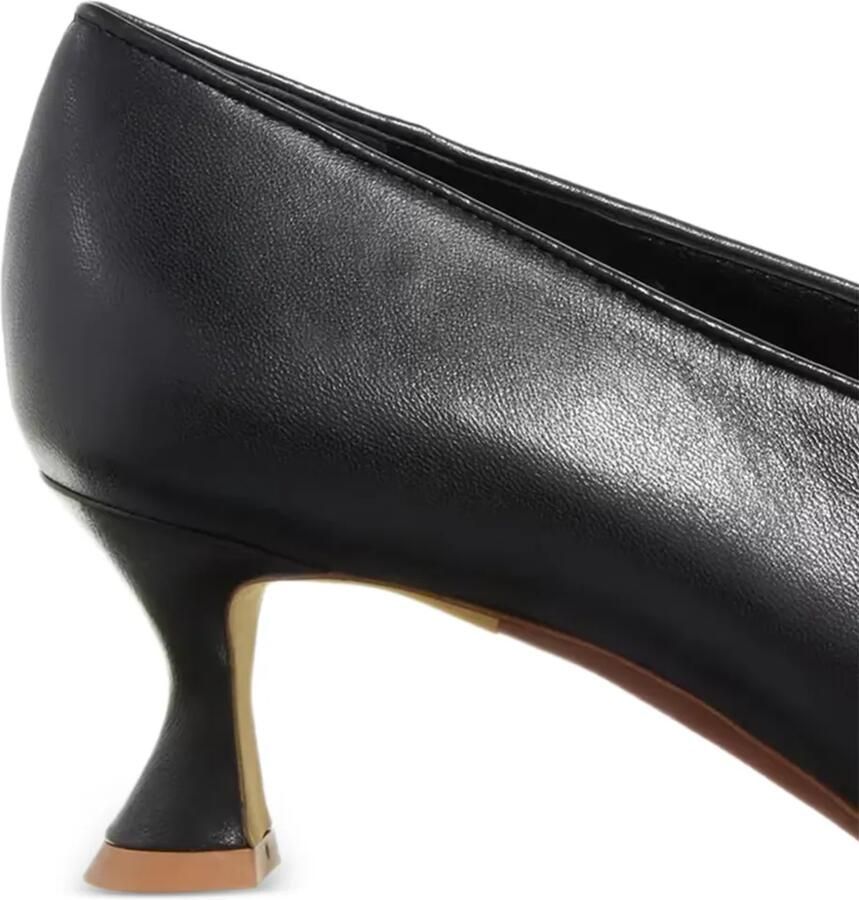 Moschino Scarpa leren pumps met ronde neus Zwart - Foto 2