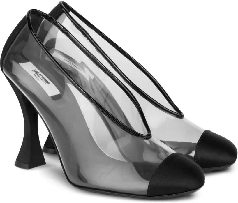Moschino Semi-doorzichtige pumps Wit - Foto 2