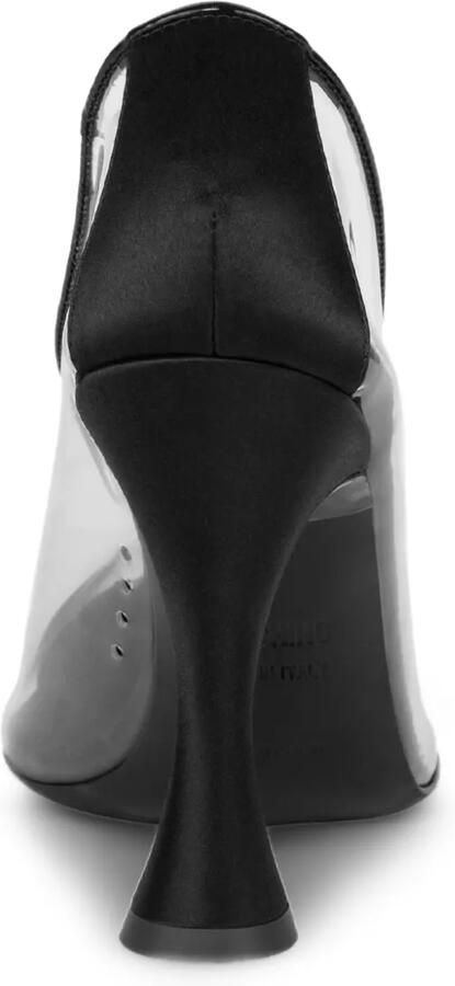 Moschino Semi-doorzichtige pumps Wit - Foto 3